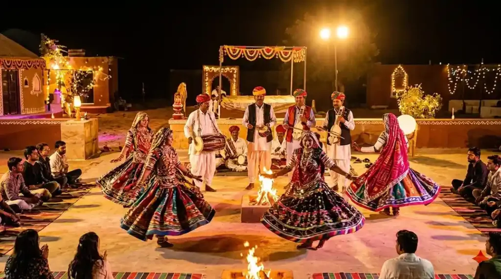 overnight desert safari Jaisalmer