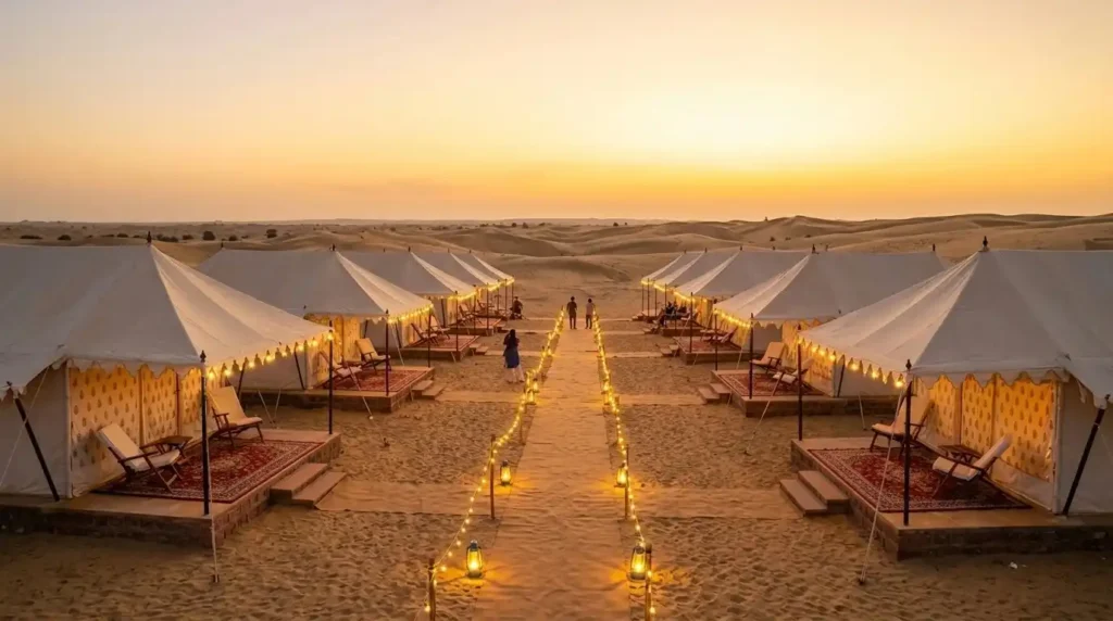 Jaisalmer desert camping experience
